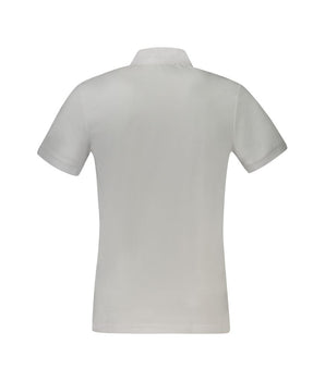 Hugo Boss White Cotton Polo Shirt
