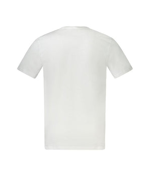 Hugo Boss White Cotton Men T-Shirt
