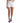 Dolce & Gabbana White Front Lace High Waist Hot Pants Shorts