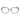 Guess Black Women Glasses Frame
