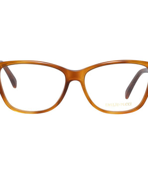 Emilio Pucci Brown Plastic Glasses (Frames)