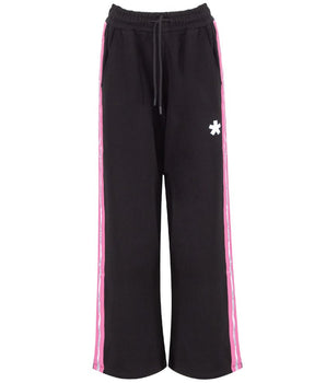 Comme Des Fuckdown Black Cotton Women Palazzo Pants