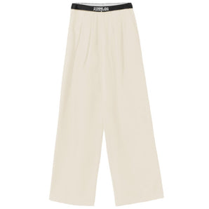 Comme Des Fuckdown Beige Polyester Jeans & Pant