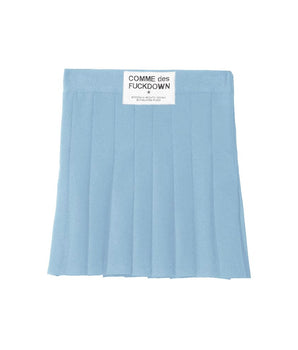 Comme Des Fuckdown Blue Polyester Skirt