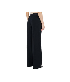 Comme Des Fuckdown Black Polyester Women Palazzo Trousers