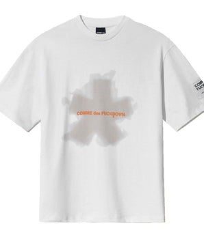 Comme Des Fuckdown White Cotton T-Shirt