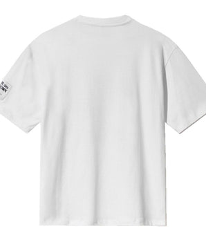 Comme Des Fuckdown White Cotton T-Shirt