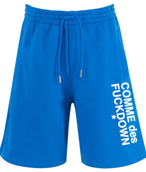 Comme Des Fuckdown Blue Cotton Short