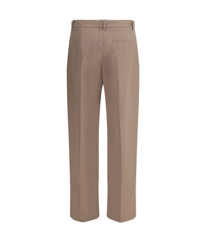 The Row Beige Cotton Casual Pants