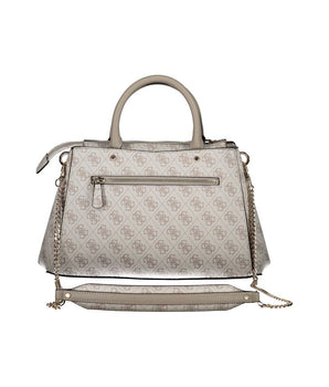 Guess Jeans Gray Polyethylene Handbag