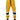Dolce & Gabbana Yellow Cotton Printed Sweatpants Jogger Pants