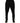 Dolce &amp; Gabbana Black Viscose Skinny Logo Men Jogger Pants