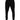 Dolce & Gabbana Black Viscose Skinny Logo Men Jogger Pants