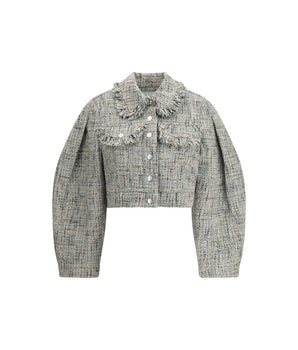 Ganni Multicolor Cotton Coat