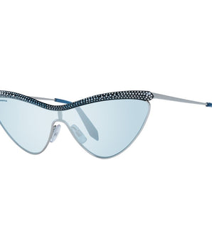 Atelier Swarovski Gray Metal Sunglasses
