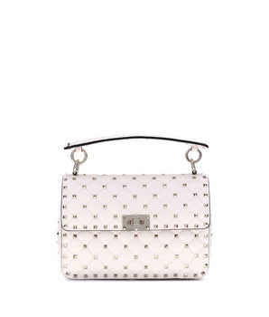 Valentino Garavani Cream Lamb Ovis Aries Aries Shoulder Bag