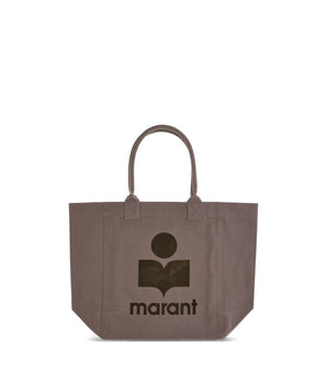 Isabel Marant Bicolor Cotton Shoulder Bag