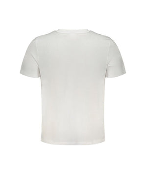 Fila White Cotton T-Shirt