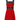 Dolce & Gabbana Red Wool Sleeveless A-line Flared Mini Dress
