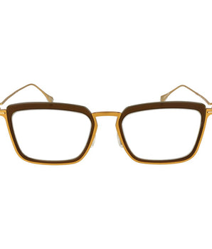 Yohji Yamamoto Gold Metal Glasses (Frames)