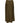 Jil Sander Olive Green Viscose A-line High Waist Midi Skirt
