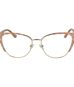 Guess Beige Metal Glasses (Frames)