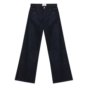 Coperni Blue Cotton High-Waisted Jean