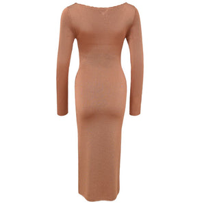 Tom Ford Orange Viscose Long