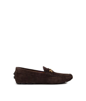 Bally Brown Leather Moccassin
