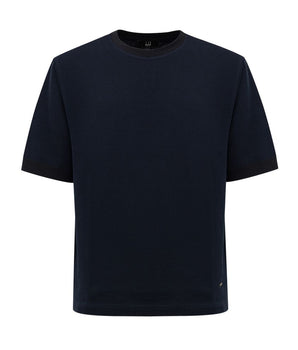 Dunhill Blue Cotton T-Shirt