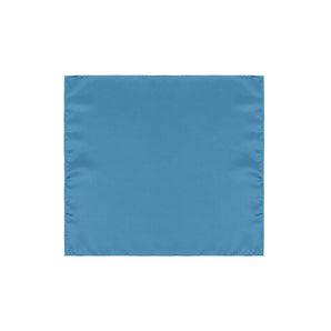 Dolce & Gabbana Light Blue Silk Pocket Square