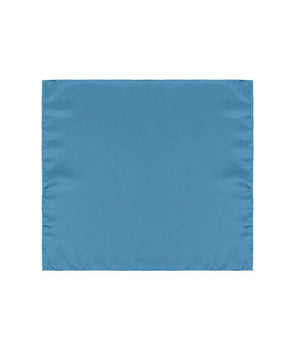 Dolce & Gabbana Light Blue Silk Pocket Square