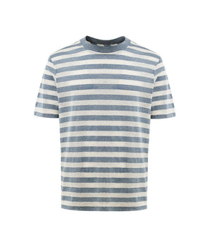 Gran Sasso Blue Cotton Long Dress