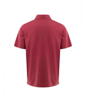 Gran Sasso Red Cotton Polo Shirt