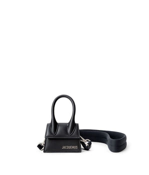 Jacquemus Black Leather Handbag