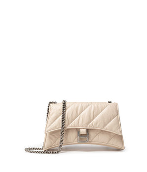 Balenciaga Beige Leather Shoulder Bag