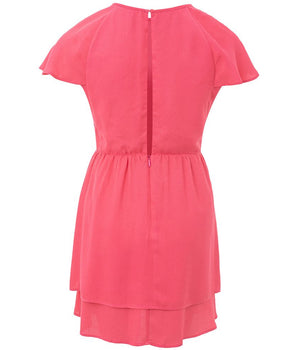 Armani Exchange Fuchsia Viscose Casual Dress