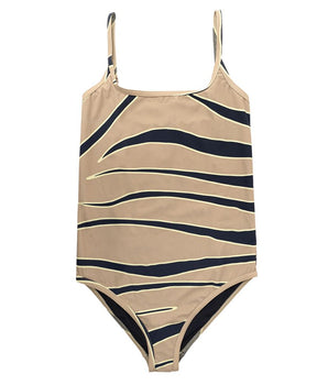 Bottega Veneta Beige Polyamide One-Piece Swimsuit