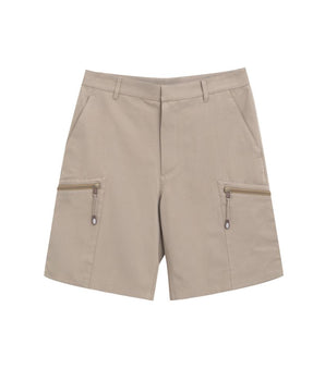 Dior Beige Cotton Cargo Shorts