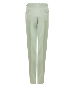 Tom Ford Green Viscose Chino Pants