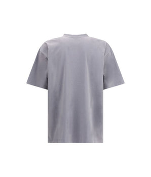 Balenciaga Gray Cotton T-Shirt