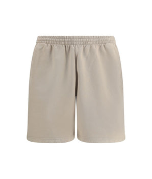 Balenciaga Beige Cotton Bermuda Shorts