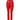 Dolce & Gabbana Red Viscose High Waist Tapered Trouser Pants