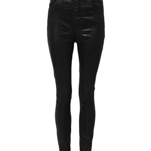 Dolce & Gabbana Black GRACE High Waist Skinny Denim Jeans