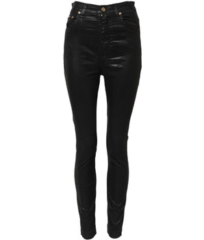 Dolce & Gabbana Black GRACE High Waist Skinny Denim Jeans