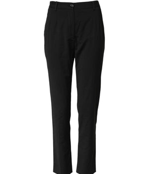 Dolce & Gabbana Black STAFF High Waist Tapered Pants