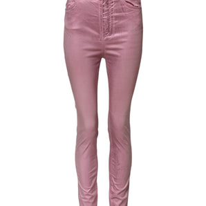 Dolce & Gabbana Pink GRACE High Waisted Skinny Denim Jeans