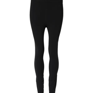 Dolce & Gabbana Black High Waisted Leggings Pants
