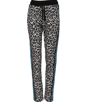 Dolce & Gabbana Multicolor Leopard #DGMillennials Jogger Pants