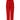 Dolce & Gabbana Red Viscose High Waist Tapered Pants